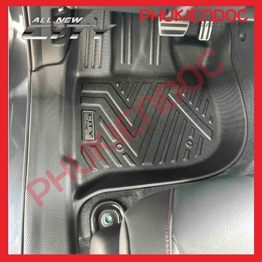 Thảm lót sàn Honda City 2021 - 2023 nhựa đúc tràn viền