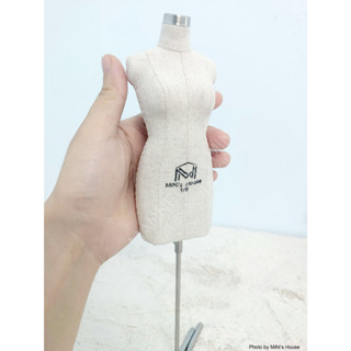 Manocanh thiết kế mini size 1/6 ( tặng kèm rập đầm cơ bản tỷ lệ 1/6 )