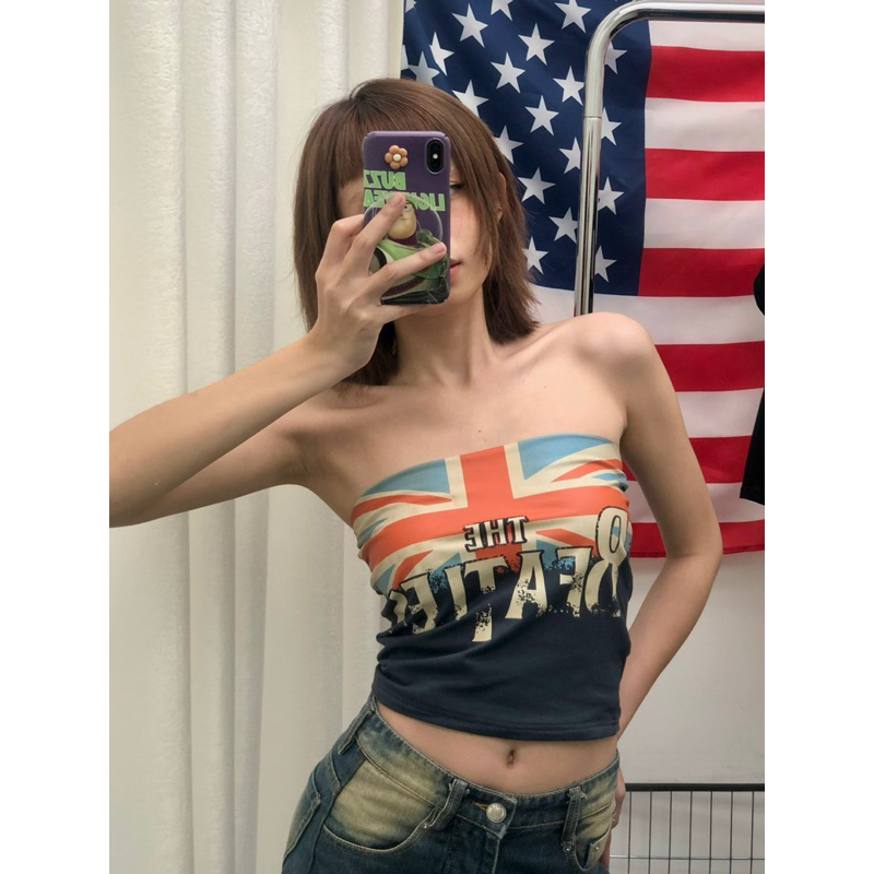 BEATLES TUBE TOP - ÁO ỐNG IN HÌNH CỔ ĐIỂN SXINVASION