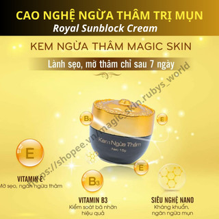 Kem ngừa thâm Magic Skin Ngừa thâm sẹo dưỡng ẩm