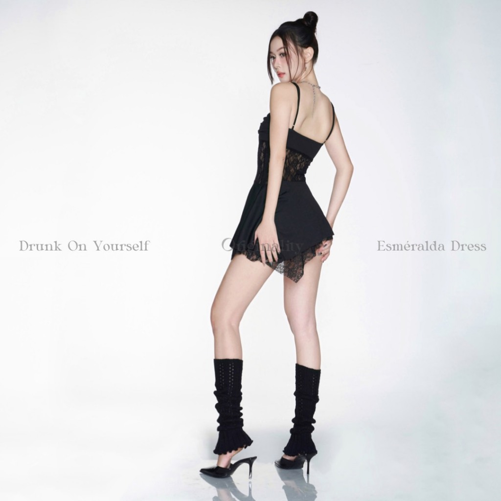 ORIGINALITY - ĐẦM HAI DÂY PHỐI REN - ESMÉRALDA DRESS