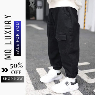 Quần Kaki trẻ em M1, chất kaki gió, co giãn tốt, vận động thoải mái MQ LUXURY