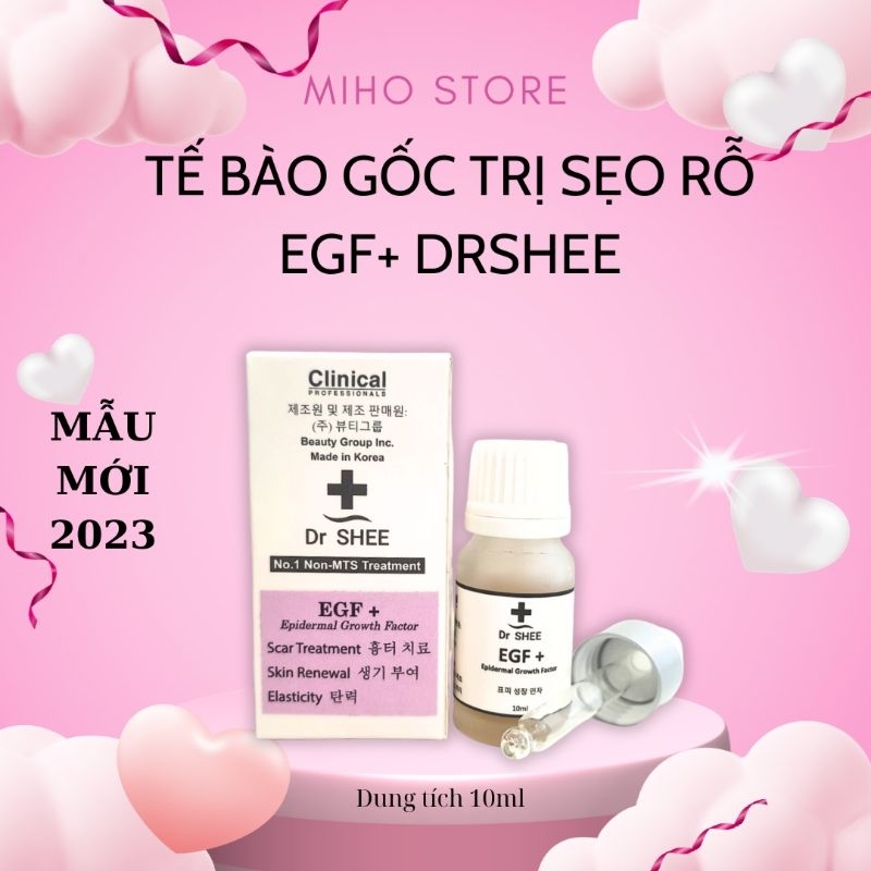 Tế bào gốc Egf DRSHEE 10ml tinh chất dưỡng da serum thu nhỏ lỗ chân lông, cấp ẩm, da căng mịn