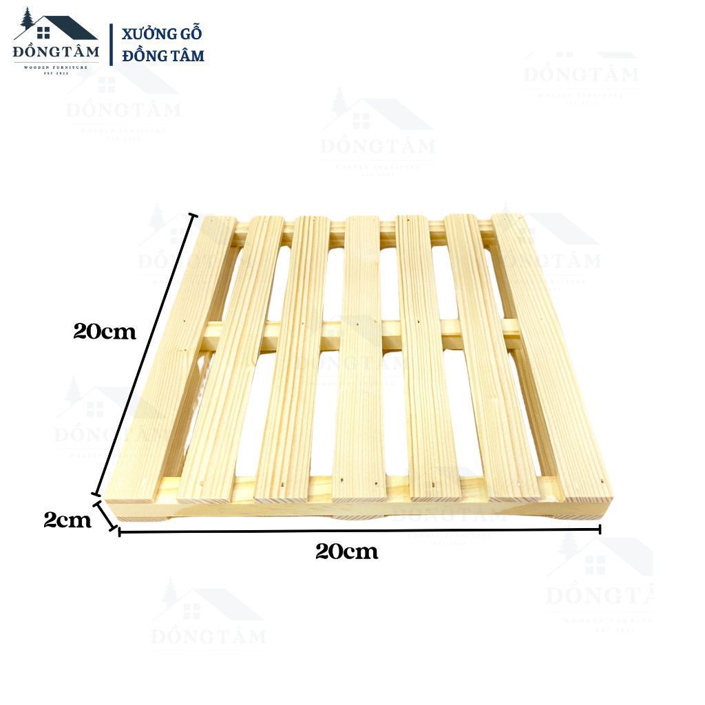 Pallet gỗ, pallet mini pallet gỗ mini lót ly gỗ đế lót chậu cây gỗ pallet gỗ thông Xưởng Gỗ Đồng Tâm