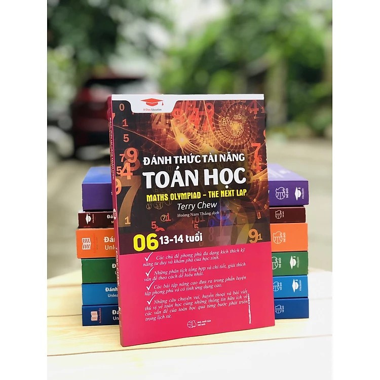 Sách - Đánh thức tài năng toán học 6 - Toán lớp 7 và 8 - Toán song ngữ singapore ( 13 - 14 tuổi )