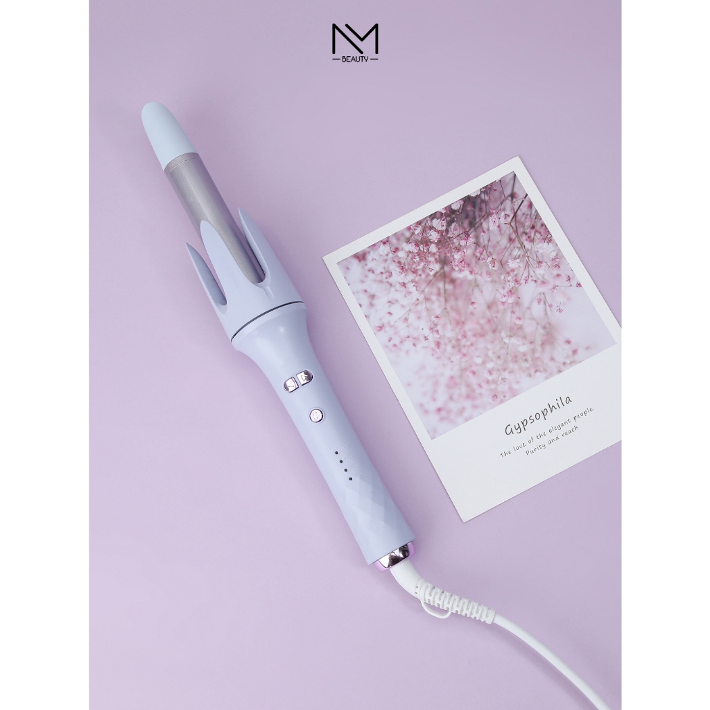 Máy uốn tóc xoăn tự động trục dài size 28mm NAMIA BEAUTY phủ ceramic