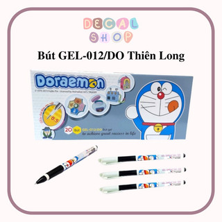 Bút gel 012 doraemon thiên long mực đen
