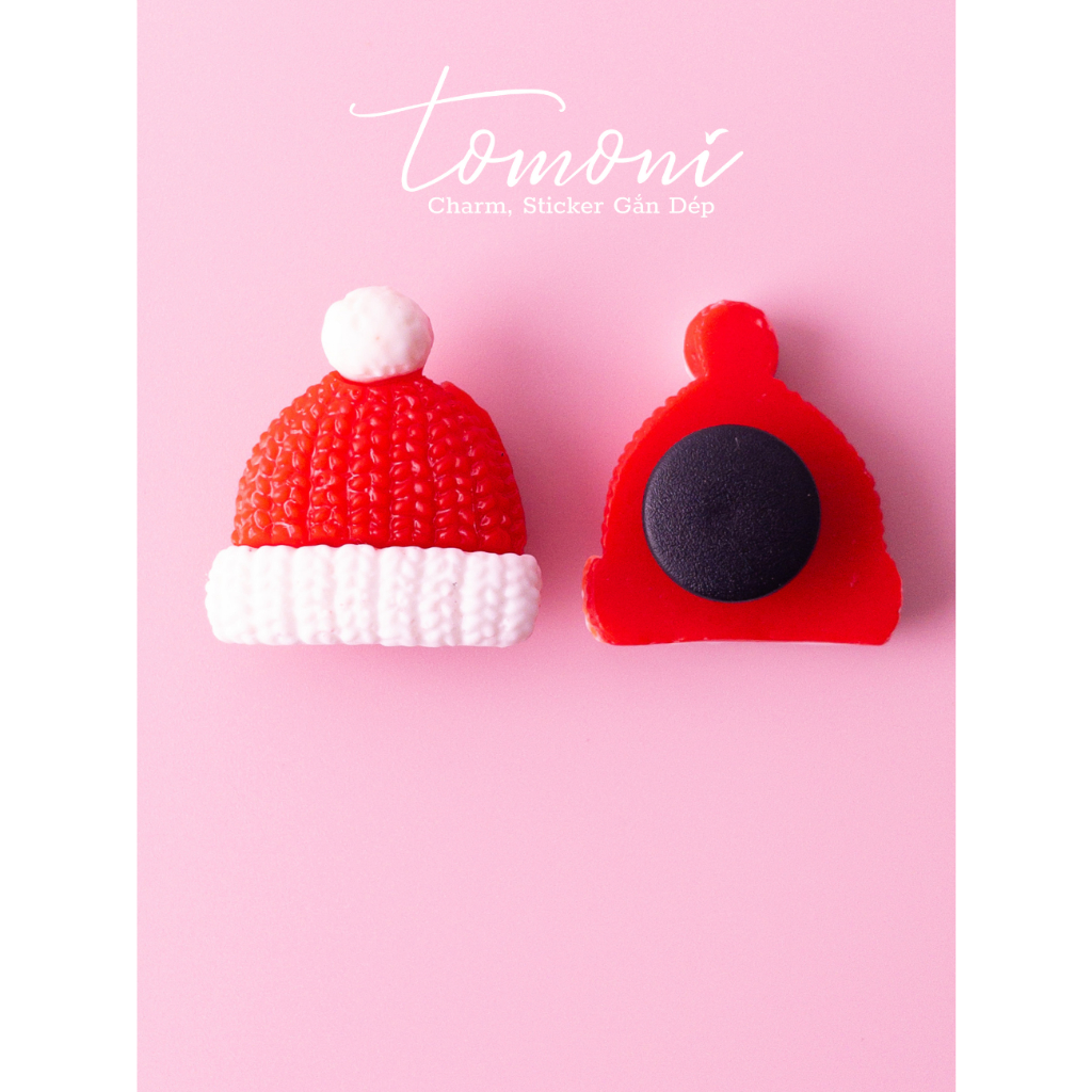 Charm Dép Cross, Sticker Gắn Dép Trang Trí Hình 3D Chủ Đề Giáng Sinh - HQ110