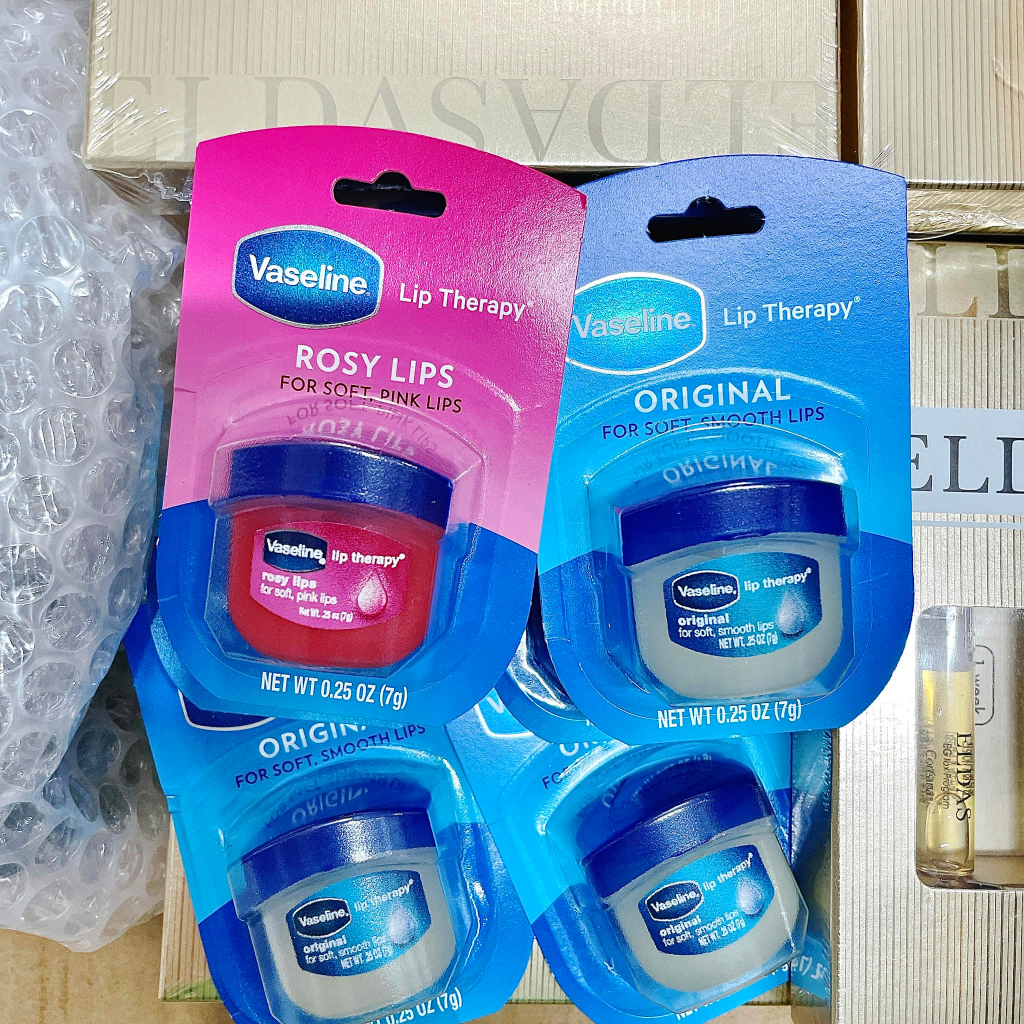 Sáp Dưỡng Môi Vaseline Rosy Lips Therapy 7g