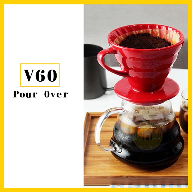 Phễu V60 Bằng Sứ (Pour Over)