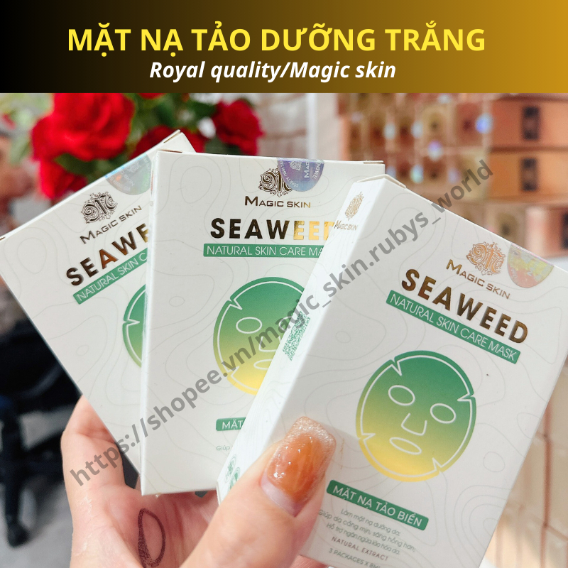 Mặt nạ tảo Dưỡng ẩm Dưỡng trắng Ngăn ngừa lão hóa  Magic Skin