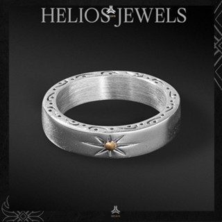 Nhẫn thời trang nam Helios Jewels Sun X -Thép không gỉ cao cấp