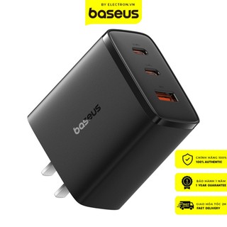 Củ sạc nhanh baseus cube pro fast charger 2c+u 65w