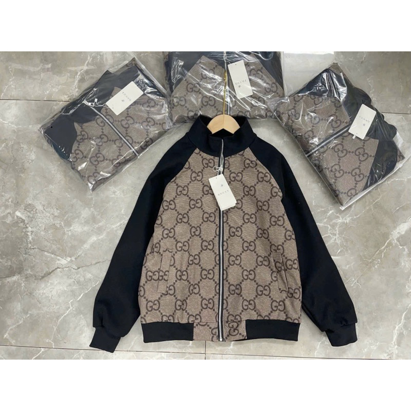 Áo gg tay phối dạ