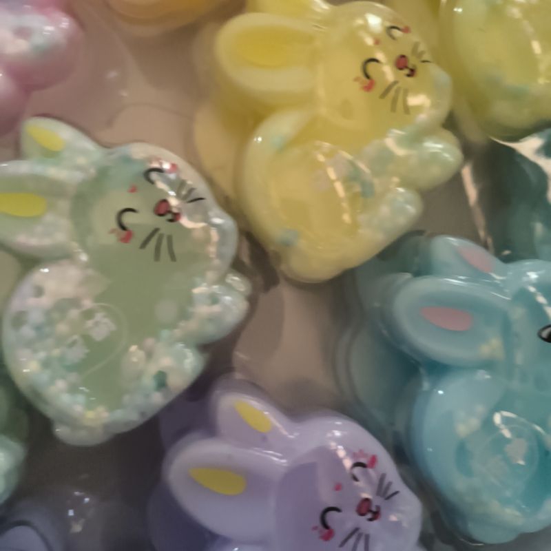 Khay 24 slime sữa hình thỏ ngọc