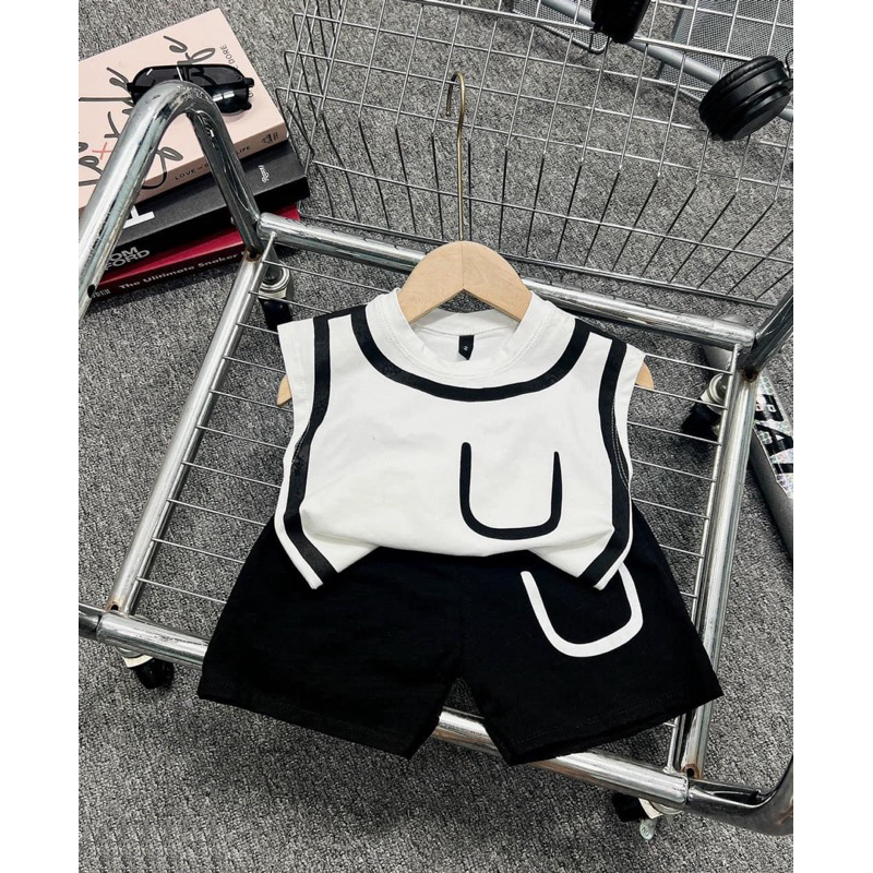 Bộ phối màu chạy viền cực đẹp cho bé trai