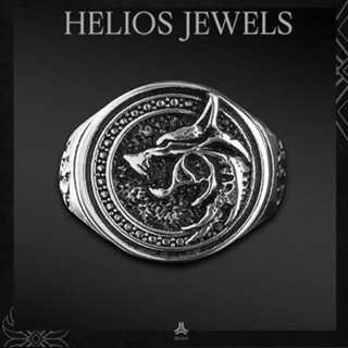 Nhẫn thời trang nam Helios Wolf