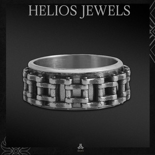 Nhẫn thời trang nam nữ Helios Chain Spin