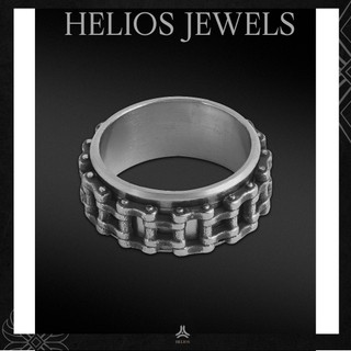 Nhẫn thời trang nam nữ Helios Chain Spin