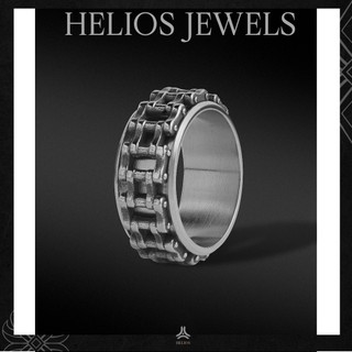 Nhẫn thời trang nam nữ Helios Chain Spin