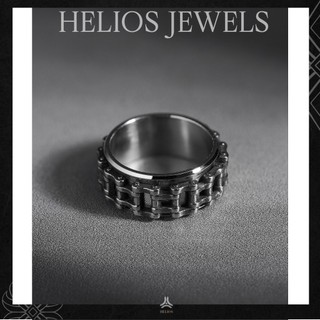 Nhẫn thời trang nam nữ Helios Chain Spin