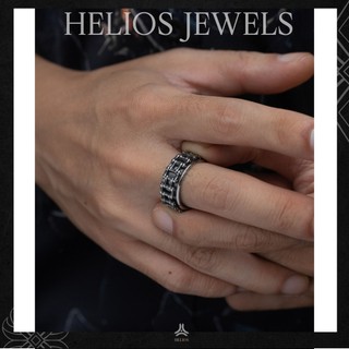 Nhẫn thời trang nam nữ Helios Chain Spin