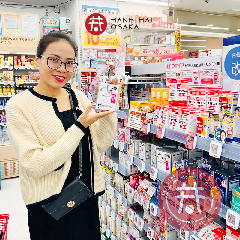 Viên Uống Mờ Nám, Tàn Nhang, Làm Trắng Da Transino Whitening Nội Địa Nhật Bản Thường & Ex Mẫu Mới 2024 (240 Viên)