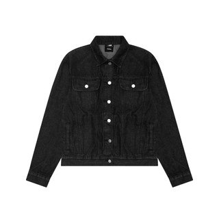(Chính Hãng AMRISH) Áo Khoác Regular Denim - Raw Black