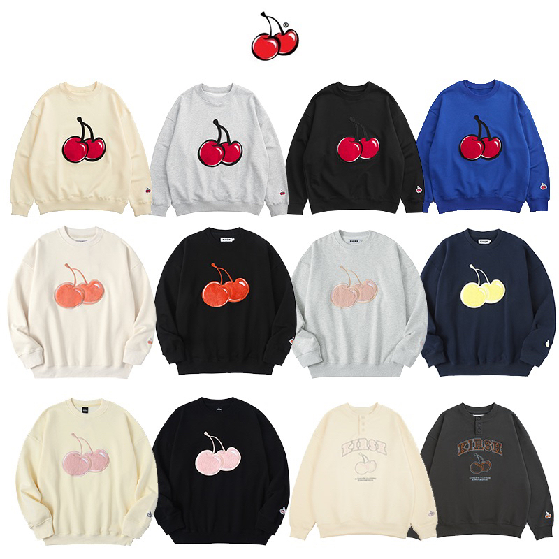 Áo sweater KIRSH in logo cherry brand Hàn Quốc chính hãng