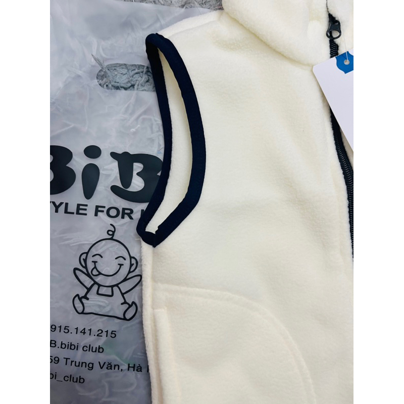 Áo gile lông bé trai bé gái Wellkids