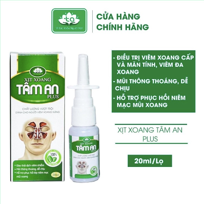 Xịt Mũi Viêm Xoang Viêm Mũi Hắt Hơi, Sổ Mũi, Nghẹt Mũi, Ngứa Rát Mũi