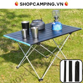 Bàn nhôm gấp gọn dã ngoại đủ size, bàn xếp gọn cắm trại, du lịch - Camping Vietnam