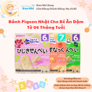 Bánh pigeon nhật cho bé ăn dặm từ 06 tháng tuổi