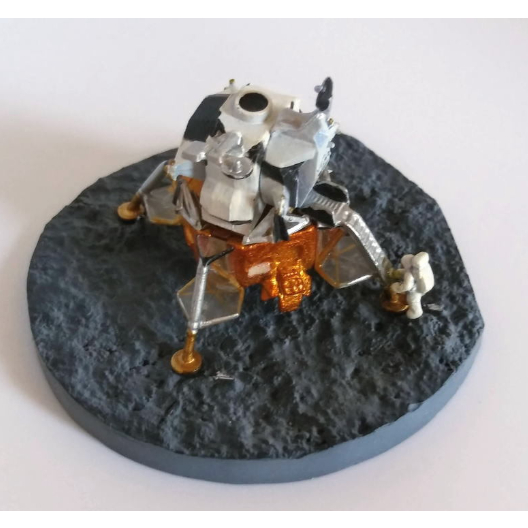 Mô hình Time Slip Glico Candy Toy Apollo 11 Moon Landing