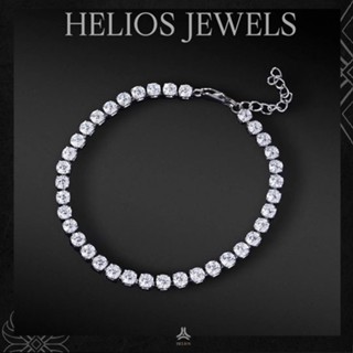 Vòng tay kim loại Helios Tennis 18cm VTKL0078