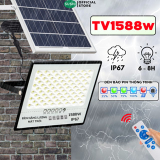 Đèn Năng Lượng Mặt Trời Sushi Loại 1588W Chiếu Sáng Xa