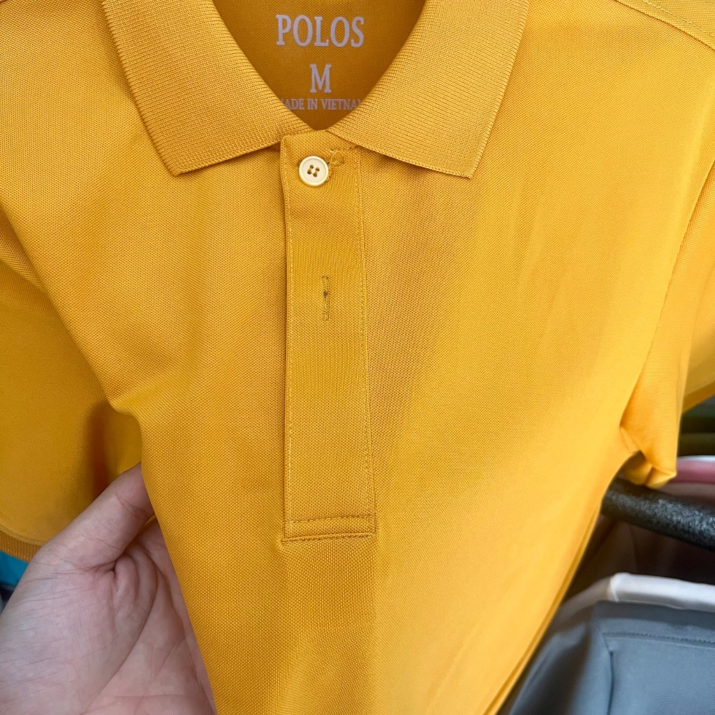 - Áo thun POLO nam vải cá sấu CVC cao cấp tay ngắn lịch sự POLOS3