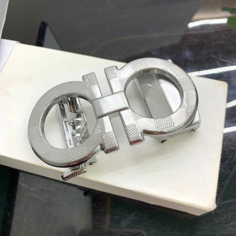 Mặt khóa đầu dây nịt nam chữ a siêu đẹp hợp kim chống gỉ dùng cho dây 3,5cm trở xuống GN8