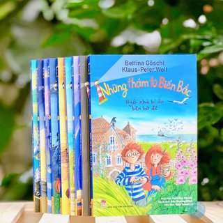 Sách - bộ truyện những thám tử biển bắc - nxb kim đồng - bìa mềm