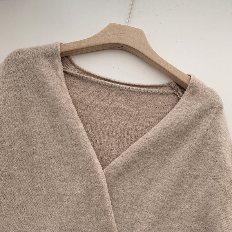 Áo cardigan len mịn Hàn Quốc phong cách nhẹ nhàng sang trọng