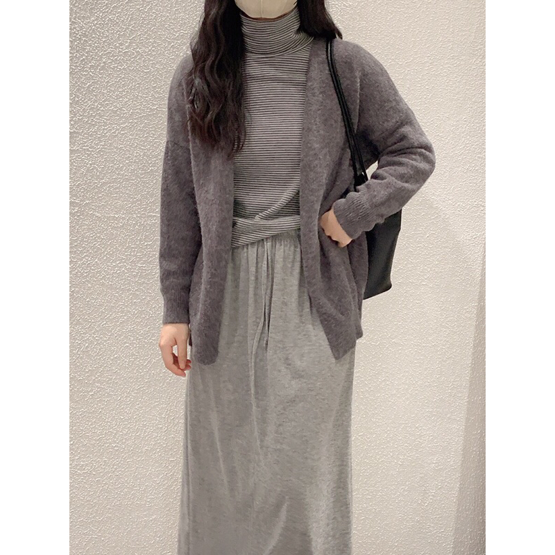 Áo cardigan len mịn Hàn Quốc phong cách nhẹ nhàng sang trọng
