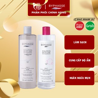 Nước Tẩy Trang Than Hoạt Tính Dành Cho Mọi Loại Da Byphasse Solution Micellaire