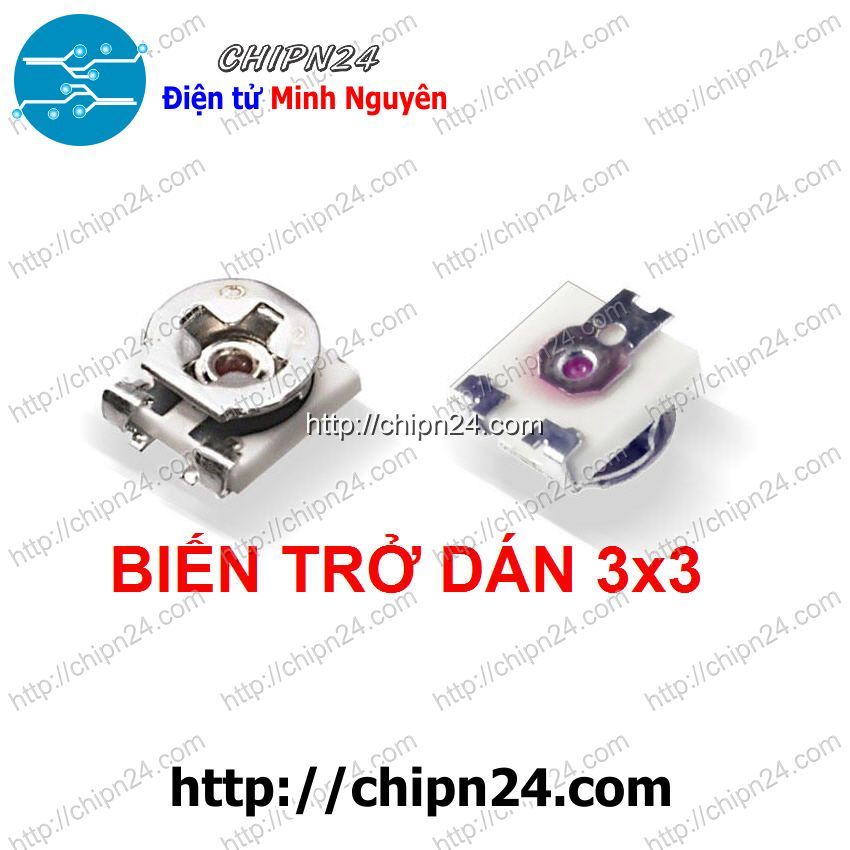 (KG2) Biến Trở Dán 3x3 (500R/1K/3K/5K/10K/50K/100K/1M) - [Chọn Loại]