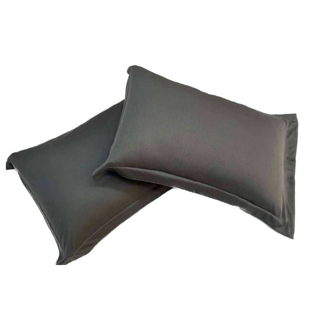 VỎ GỐI NẰM  CÓ KHÓA KÉO THUN LẠNH CAO CẤP 40*60CM