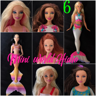 Búp bê Barbie chính hãng, búp bê Barbie vintage. Mã Barbie S6