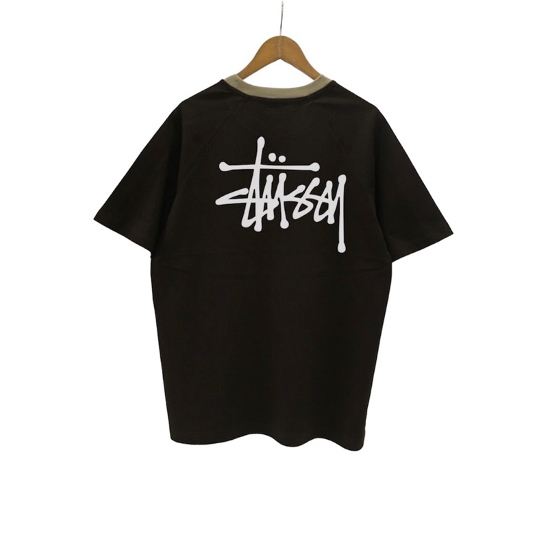 Áo thun STUSSY viền tay cao cấp độc đẹp, áo phông nam nữ chính hãng, Full bọc tag