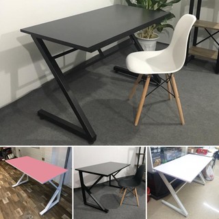 Bàn làm việc z, k, bàn văn phòng, gaming, chơi game - mặt gỗ - 1m2x60x75