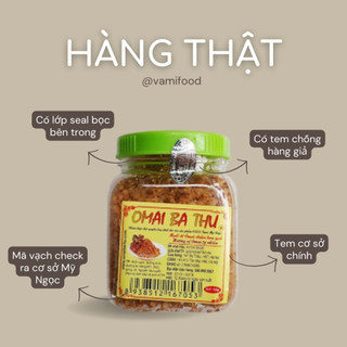 Muối ô mai Bà Thu 120g chính hãng 🍏 FREESHIP 🍏 Muối chấm hoa quả cực ngon 🍏