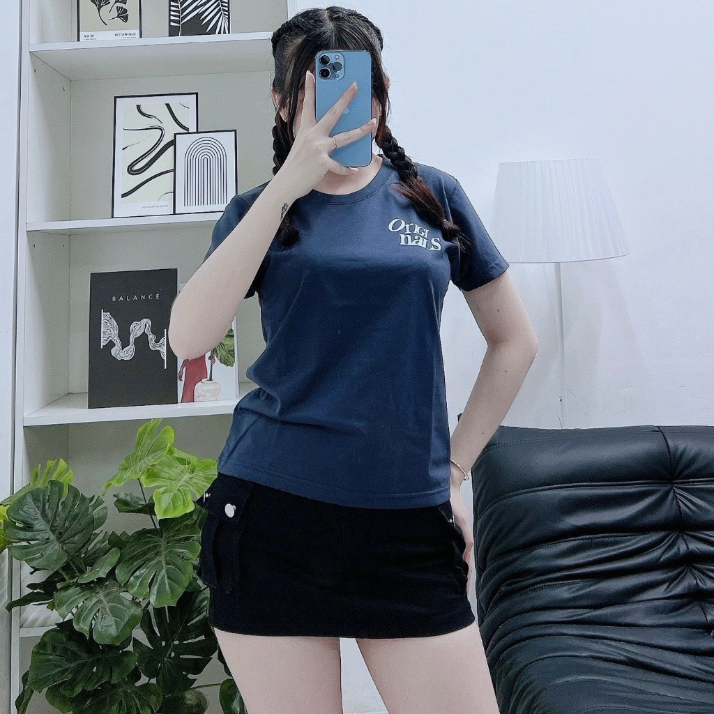 Áo Baby Tee Basic RYSO FASHION  Chất Thun Coton Dày Dặn Thấm Hút Tốt