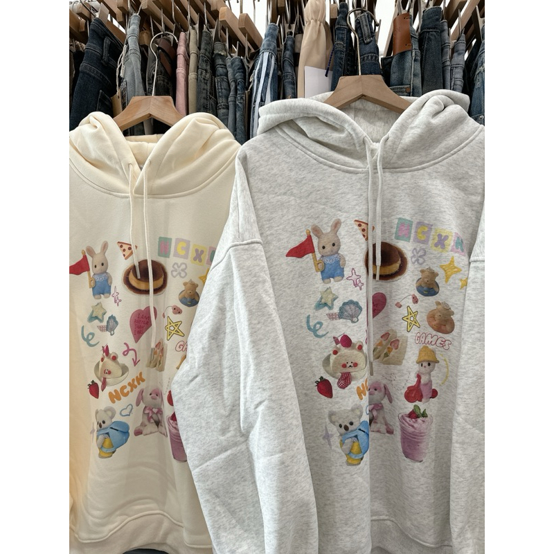 Hoodie hình cute